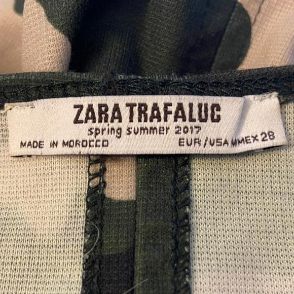 Zara Camouflage Midi Dress - Picture 4 of 5